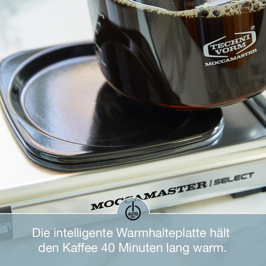 Moccamaster KBG Select Test - Warmhalteplatte