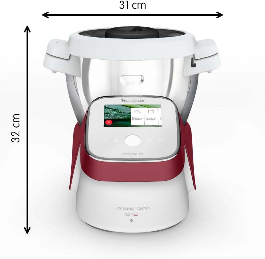 Moulinex i-Companion Touch XL Test - Maße