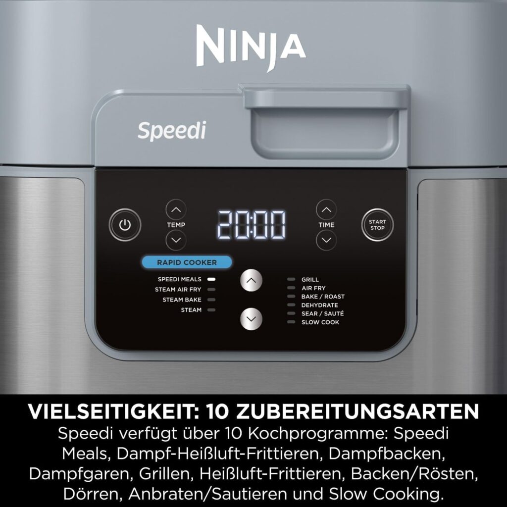 Ninja Speedi Test - Zubereitungsarten