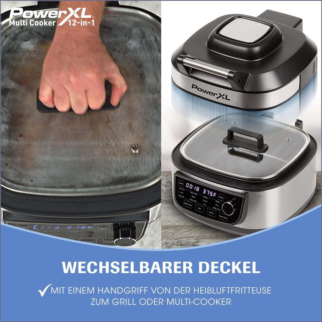 PowerXL MultiCooker 12in1 Multikocher Test - Deckel