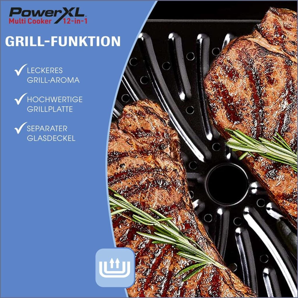 PowerXL MultiCooker 12in1 Multikocher Test - Grill