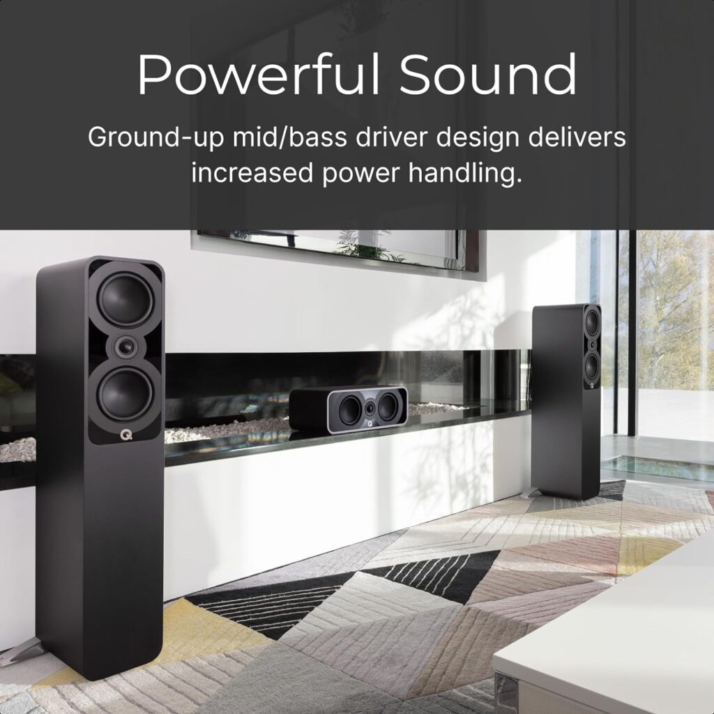 Q Acoustics 5040 Test - Sound