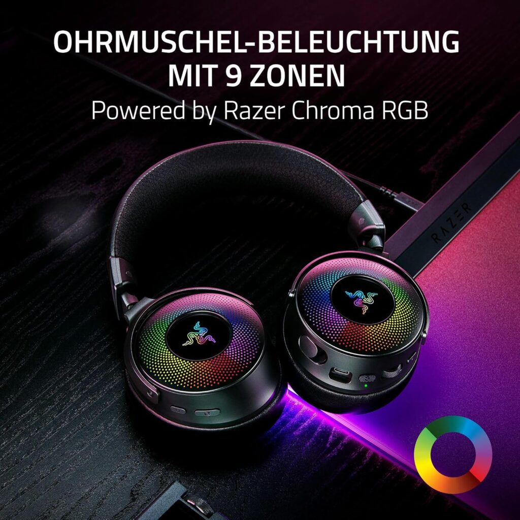 Razer Kraken V4 Pro Test - Ohrmuschel