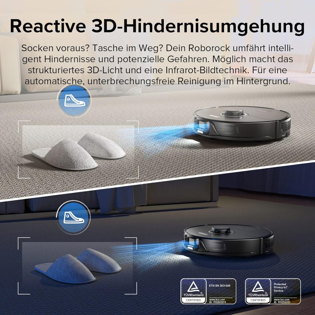 Roborock S8 Test - Hinderniserkennung