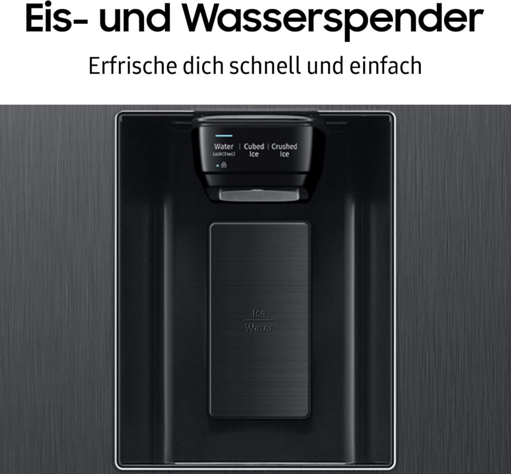 SAMSUNG RS65DG54R3B1EF Test - Eisspender