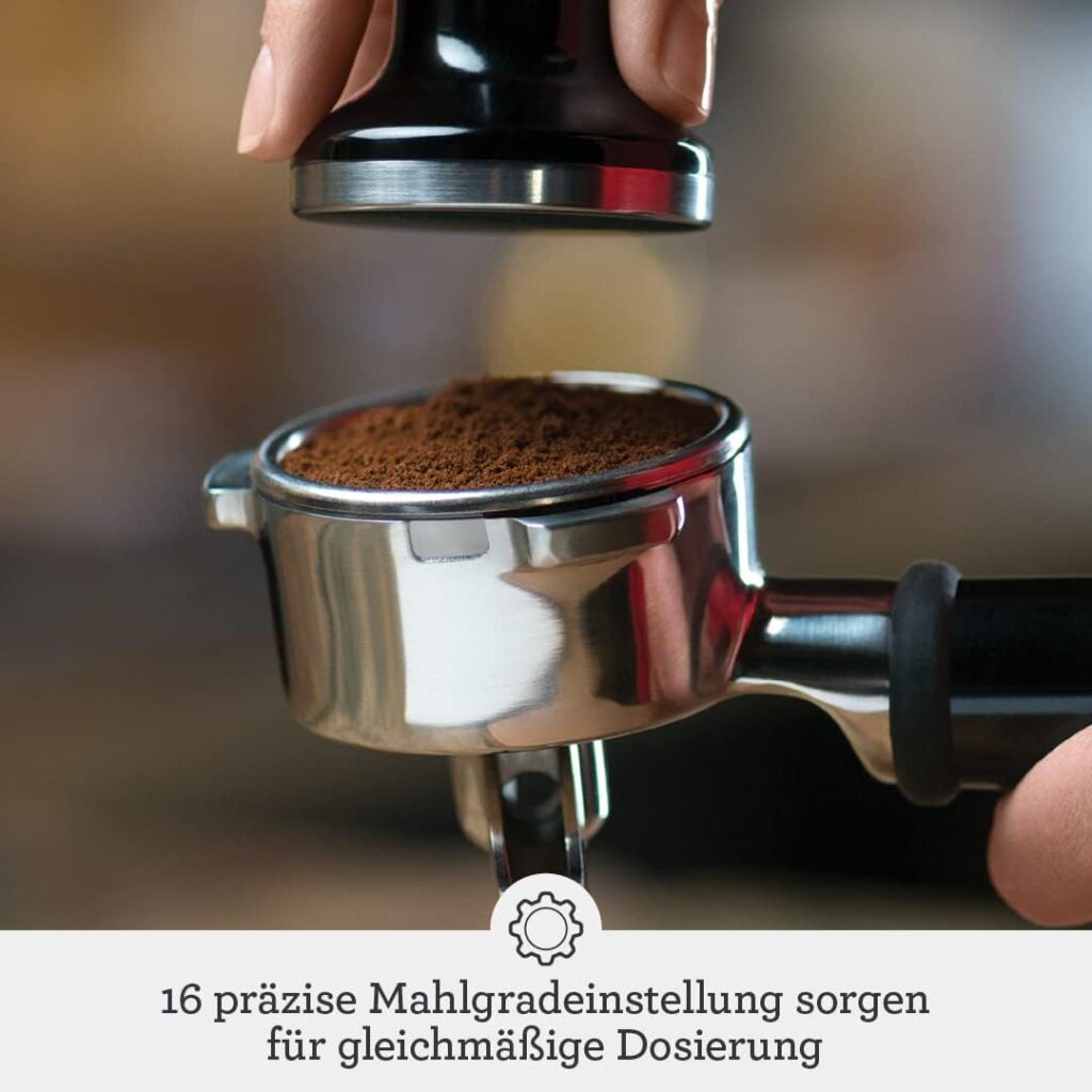 Sage Barista Express Test - Einstellungen