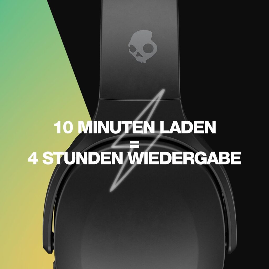 Skullcandy Crusher Evo Test - Laddezeit