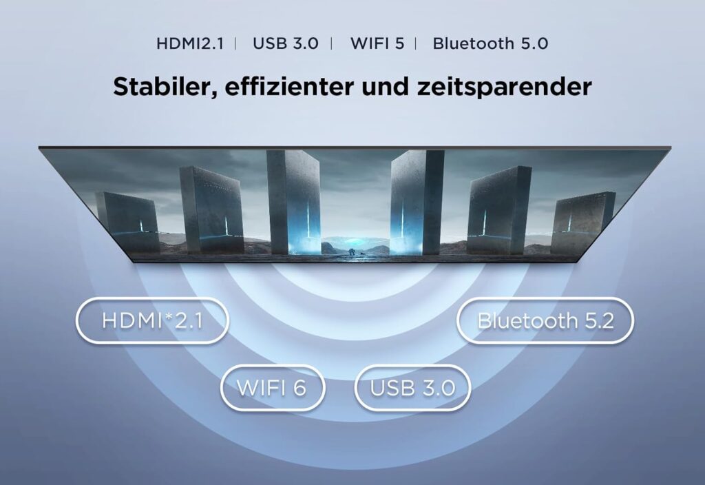 TCL 50V6B Test - Konnektivität