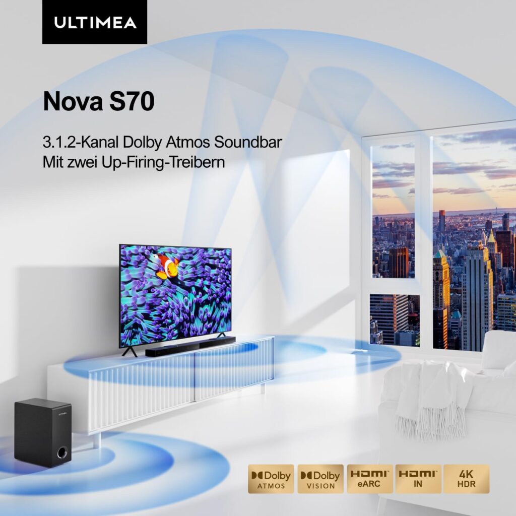 Ultimea Nova S70 Test - Sound