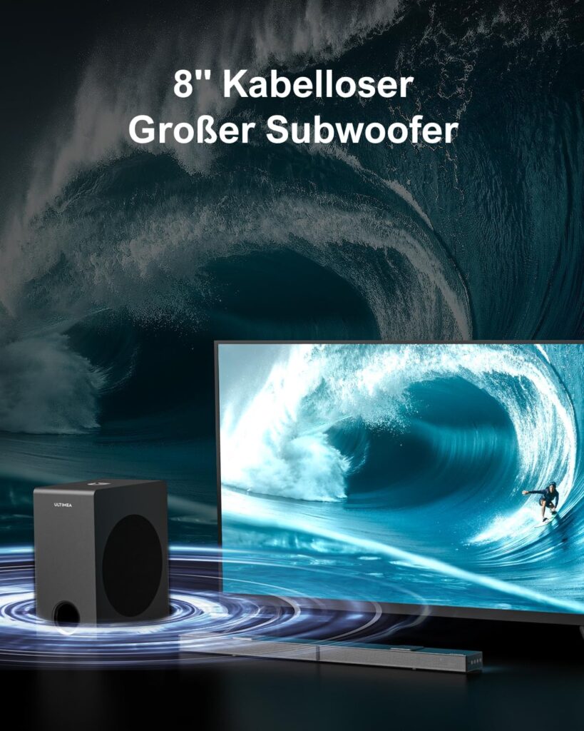 Ultimea Nova S80 Test - Subwoofer