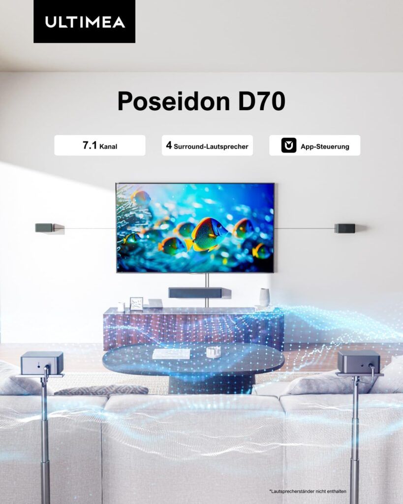 Ultimea Poseidon D70 Test - Design