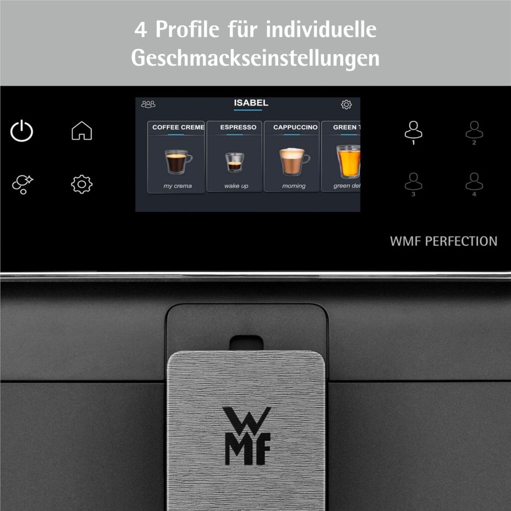 WMF Perfection 740 Test - Einstellungen