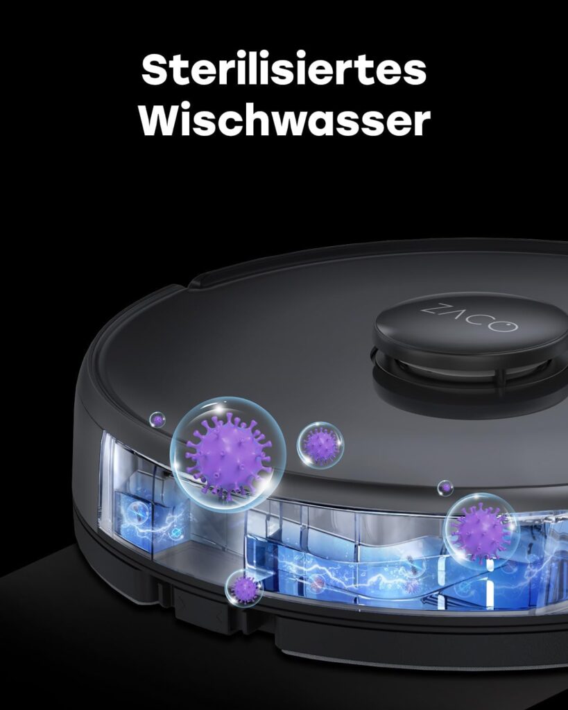 ZACO A11s Pro Test - Wischwasser