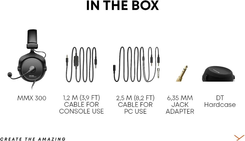 beyerdynamic MMX 300 Test - Lieferumfang